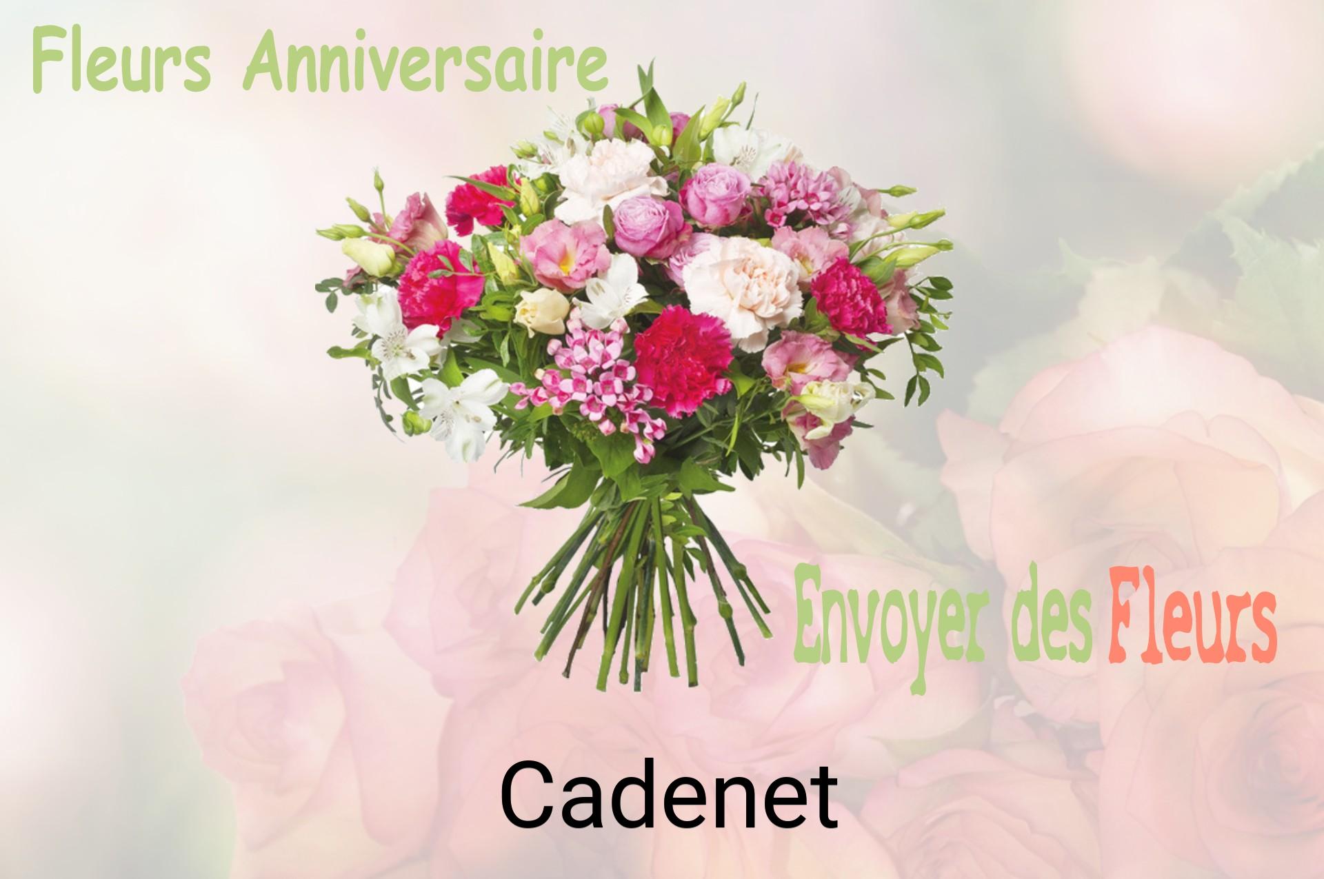 Bouquet de fleurs d’anniversaire livré à Cadenet